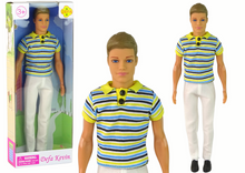 Panenka Kevin 31 cm – chlapec s blond vlasy pro děti