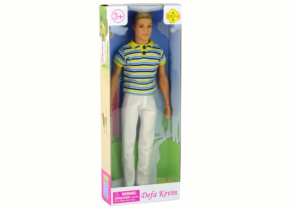 Panenka Kevin 31 cm – chlapec s blond vlasy pro děti