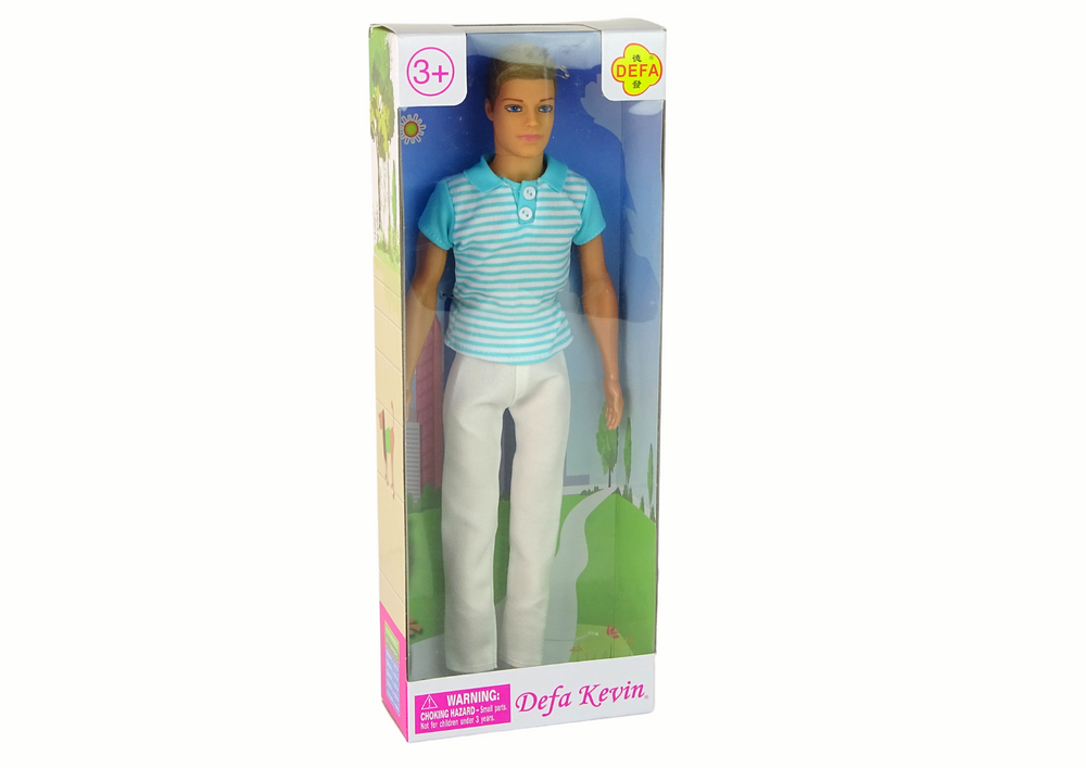 Panenka Kevin s blond vlasy 31 cm – pro chlapce | hračka