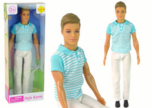 Panenka Kevin s blond vlasy 31 cm – pro chlapce | hračka