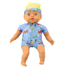 Panenka miminko modré oblečení – s čepičkou 31cm