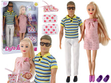 Panenky rodina Kevin a Lucy – těhotenství s miminkem