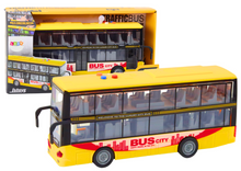 Patrový autobus 1:16 se světly a zvuky frikční pohon žlutý