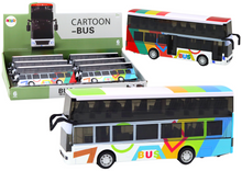 Patrový autobus kovový – s pohonem světla zvuky | barevný