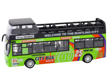 Patrový autobus turistický 1:32 – otvírací dveře | zelený