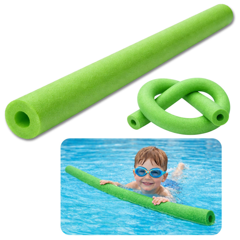 Pěnová nudle na plavání 150 cm – zelená