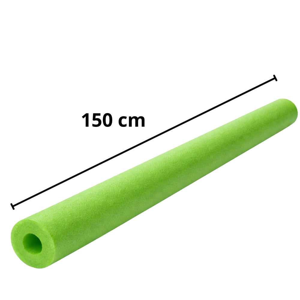 Pěnová nudle na plavání 150 cm – zelená