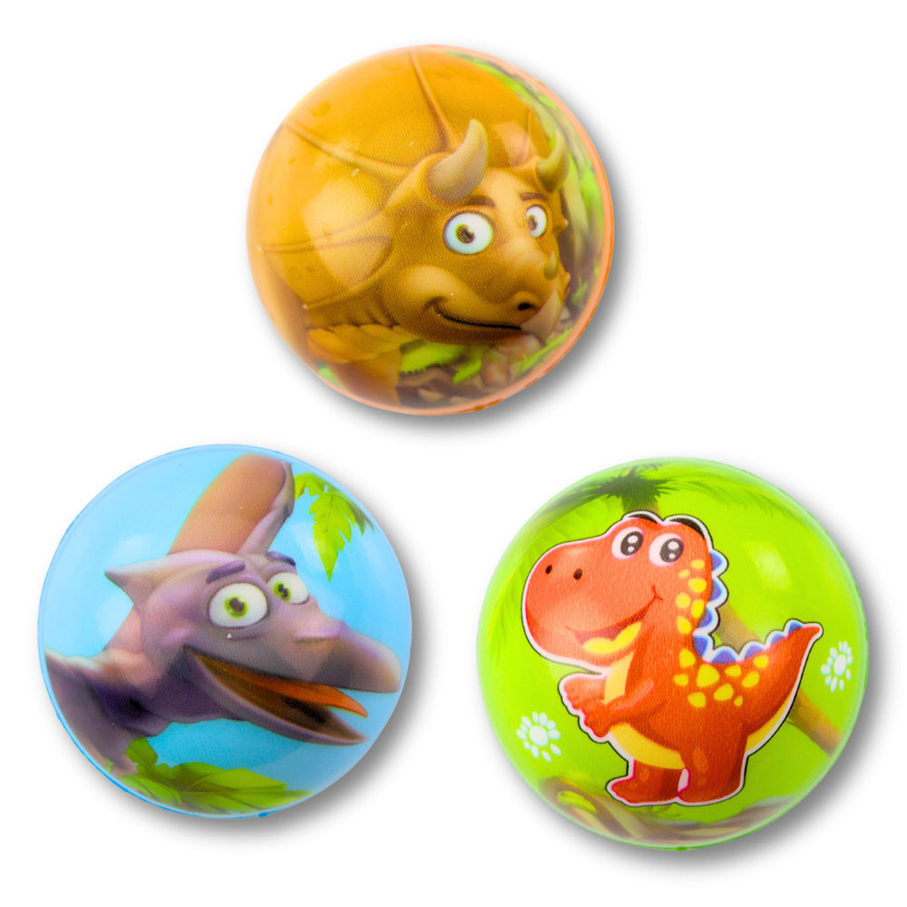 Pěnový míček s dinosaury 6,5 cm pro děti od 3 let
