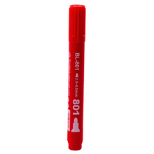 Permanentní marker vodoodporný – 2,5 4,5 mm červený