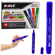 Permanentní marker vodoodporný – 2,5 4,5 mm modrý