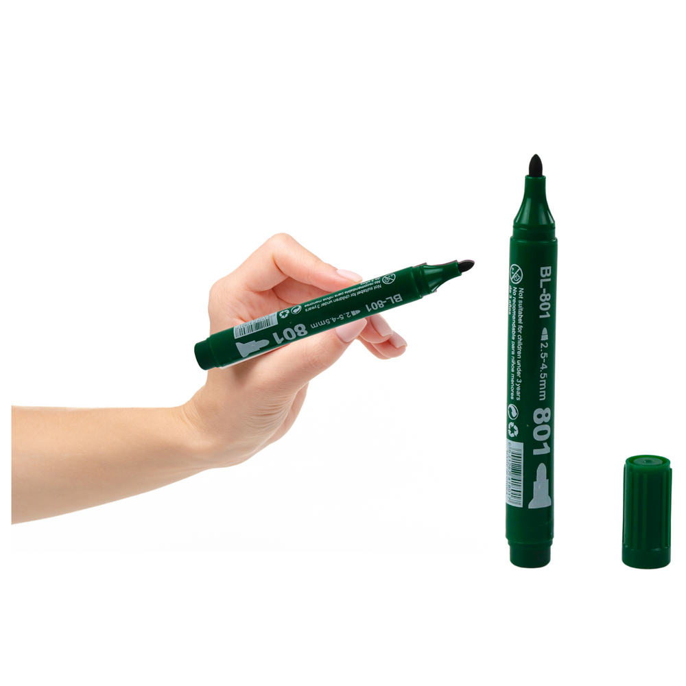 Permanentní marker vodoodporný – 2,5 4,5 mm zelený