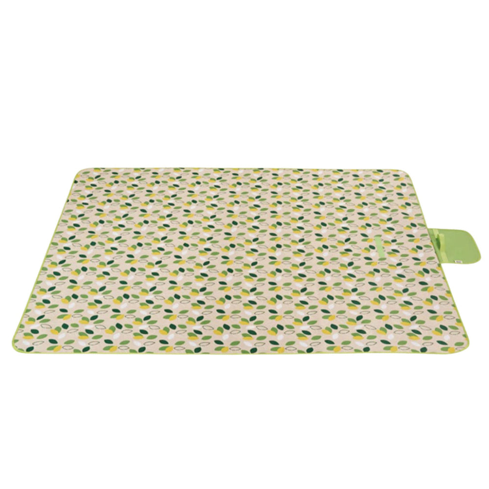 Piknikový koc skládací 200x200cm – s uchem vzory