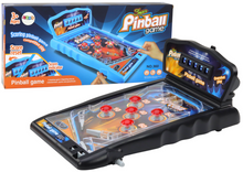 Pinball hra se světly a zvuky – s tabulkou výsledků