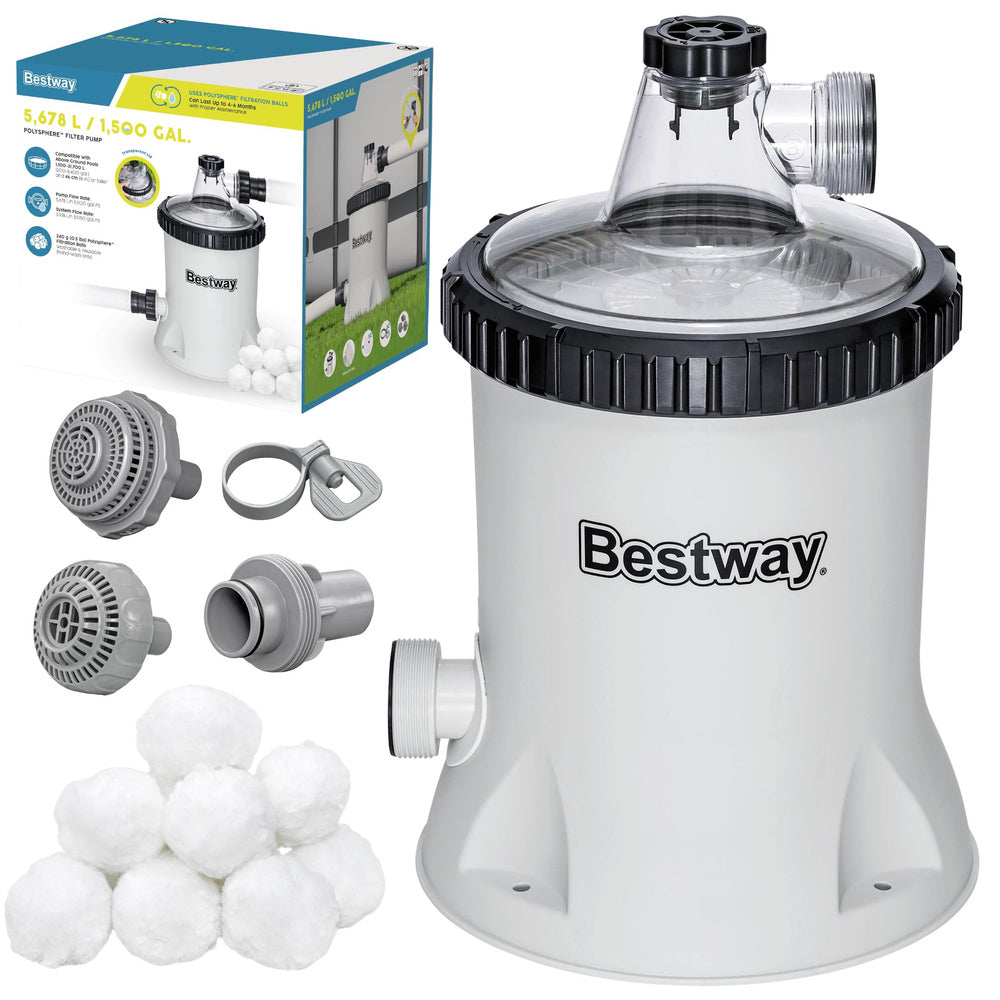 Písková filtrace do bazénu Bestway 58870 – 5678L/h