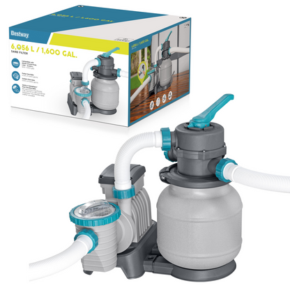 Písková pumpa do bazénů 5678 l/h – Bestway 58497