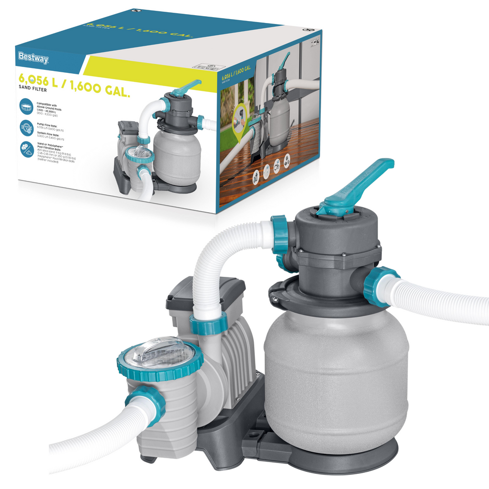 Písková pumpa do bazénů 5678 l/h – Bestway 58497