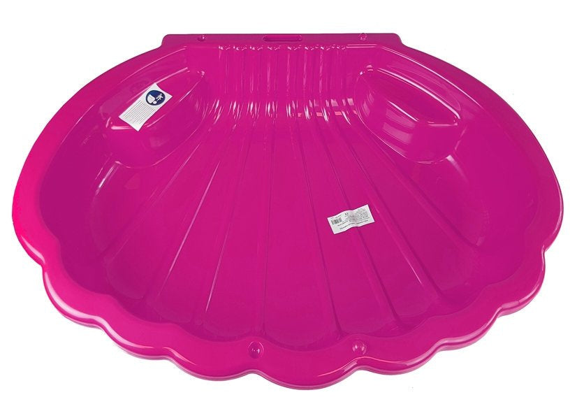 Pískoviště a bazének 2v1 mušle růžová 110 cm
