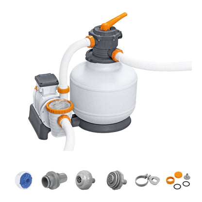Pískový filtr na bazén 11355 L/h s časovačem – Bestway 58486