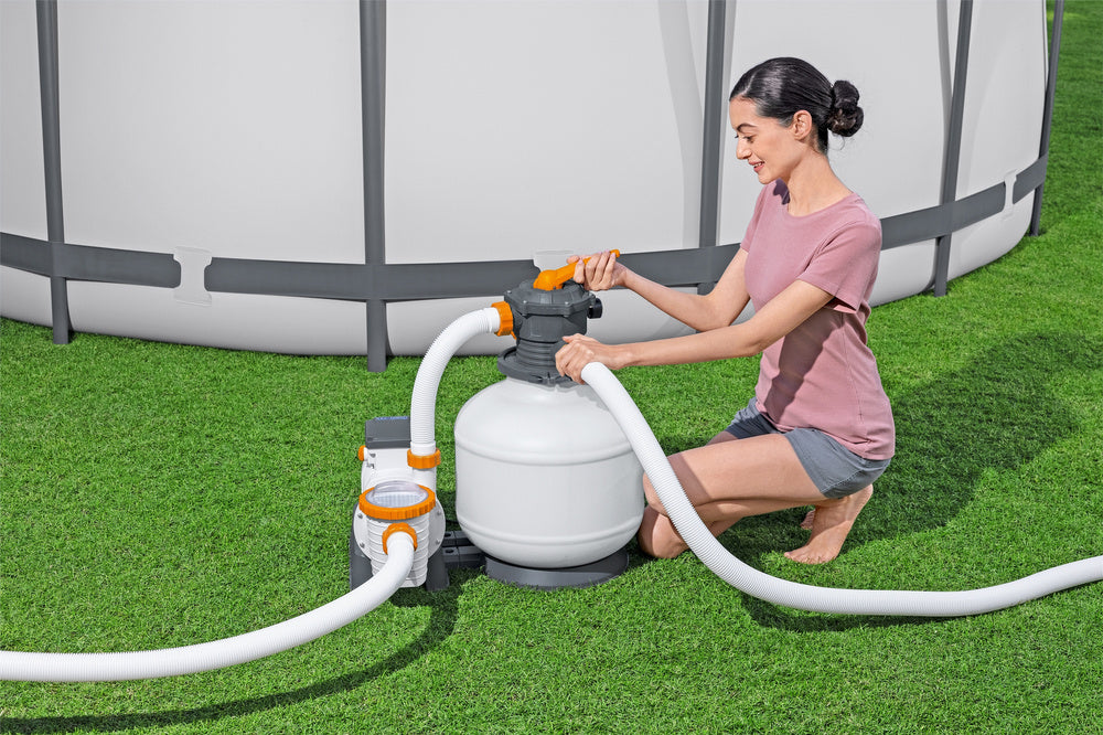 Pískový filtr na bazén 11355 L/h s časovačem – Bestway 58486