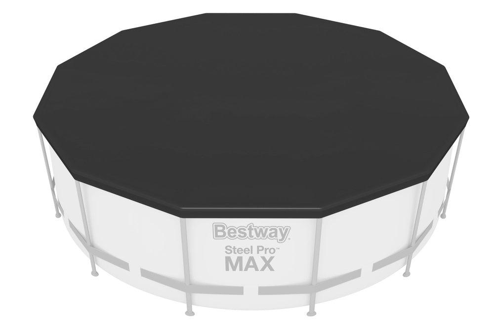 Plachta na bazén 366 cm s odtoky a upevňovacími šňůrami – Bestway