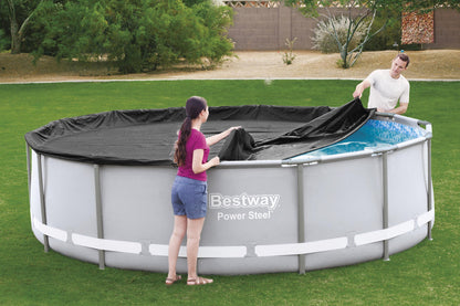 Plachta na bazén 427cm s odvodňovacími otvory – Bestway 58248