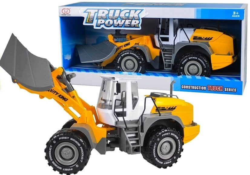 Plastikový buldozer s pohonem 37 cm pro děti od 3 let