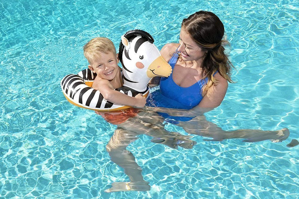 Plavací kruh pro děti 57x51cm se zvířecími vzory – Bestway
