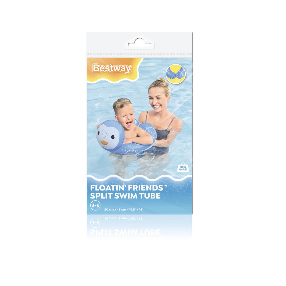 Plavací kruh tučňák 50x46 cm pro děti 3 6 let – Bestway