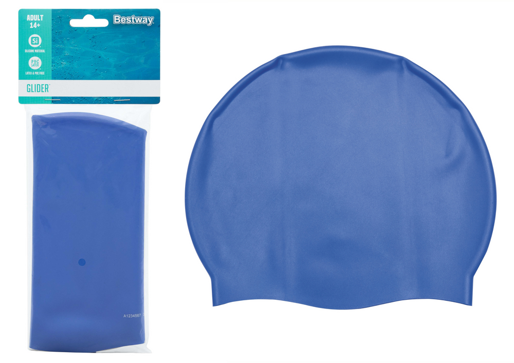 Plavecká čepice silikonová pro dospělé nad 14 let – Bestway
