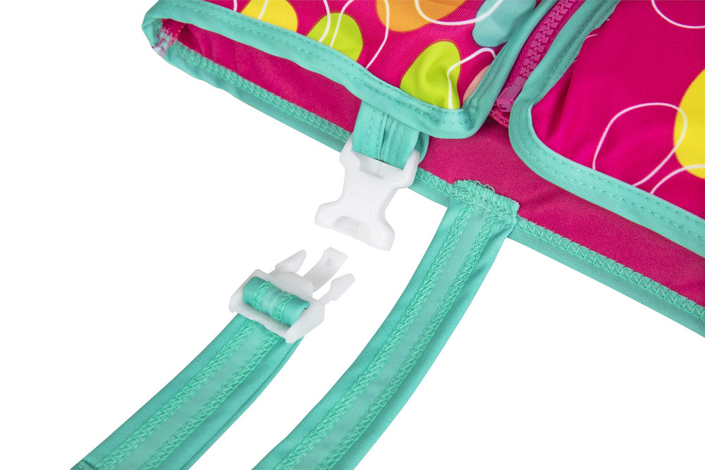 Plavecká vesta pro děti růžová 51 cm – s pěnovými vložkami | Bestway