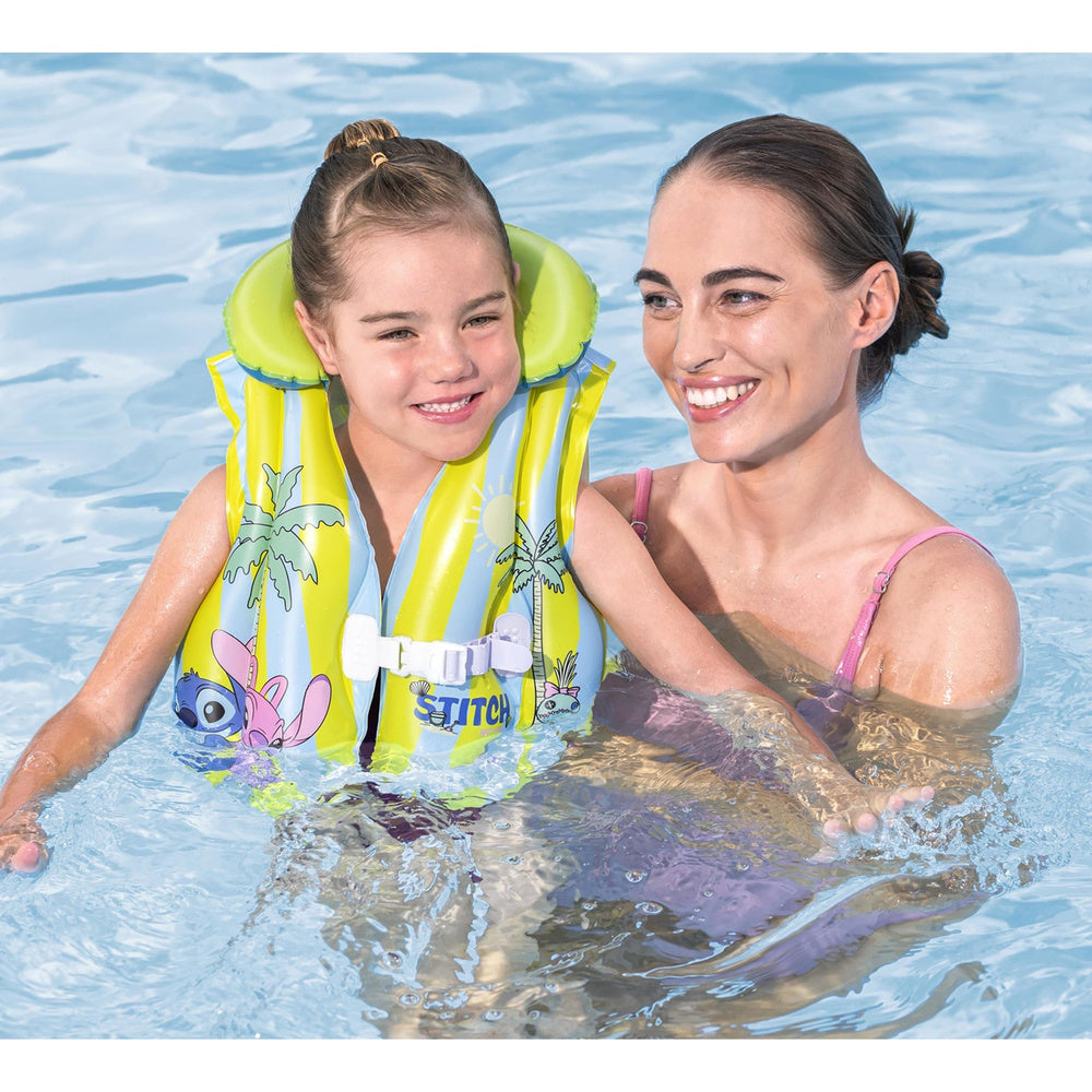 Plavecká vesta pro děti s motivem Disney Stitch – Bestway