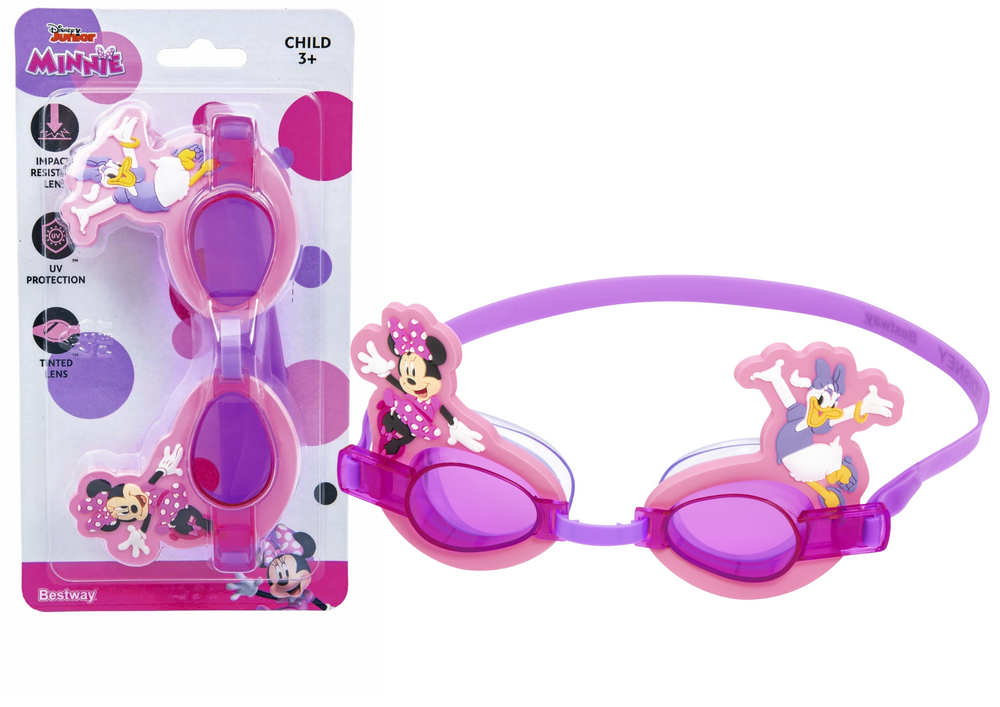 Plavecké brýle Minnie Mouse růžové pro děti – Bestway