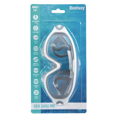 Plavecké brýle nastavitelné bílo-šedé – Bestway