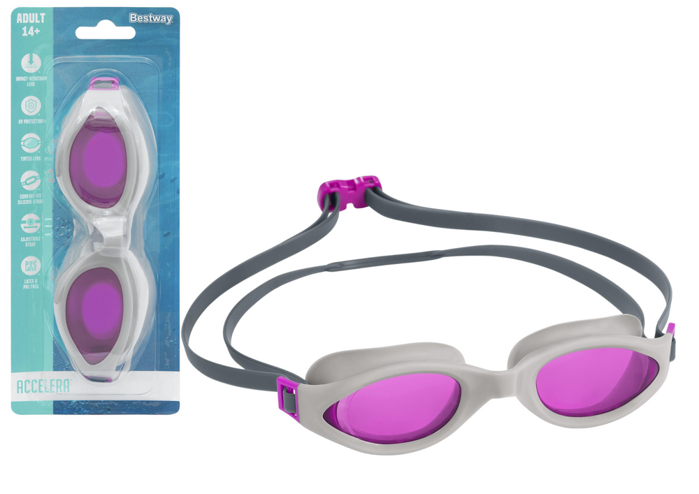 Plavecké brýle růžové – Bestway 21077