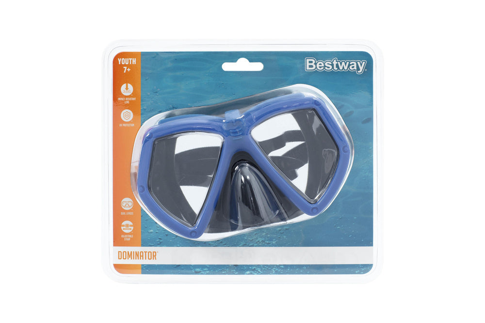 Plavecké brýle s maskou pro děti Bestway modré