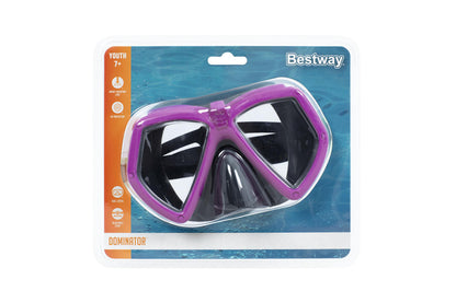 Plavecké brýle s maskou pro děti růžové – Bestway 22040