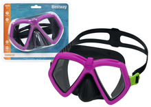 Plavecké brýle s maskou pro děti růžové – Bestway 22040