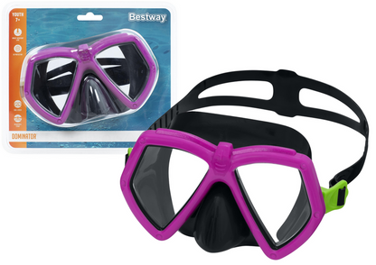 Plavecké brýle s maskou pro děti růžové – Bestway 22040