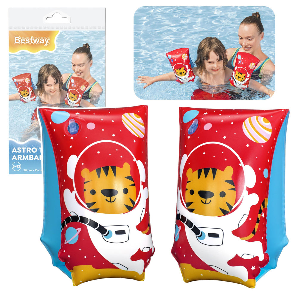 Plavecké rukávky pro děti Tygr Astronaut – Bestway