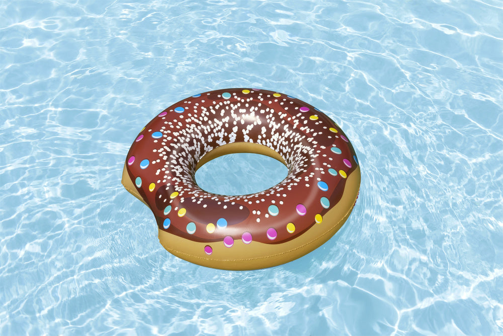 Plavecký kruh Donut hnědý 107 cm – Bestway 36118