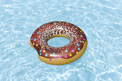 Plavecký kruh Donut hnědý 107 cm – Bestway 36118