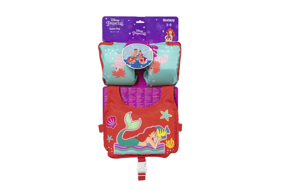 Plovací vesta Disney Princess Mermaid – Bestway