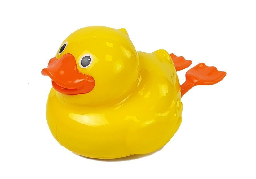 Plovoucí kačenka do koupele na baterie 18 cm žlutá