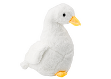Plyšová husa maskot přítulanka 40 cm bílá