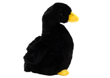 Plyšová husa maskot přítulanka 40 cm černá