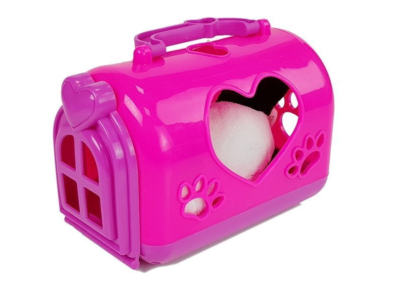Plyšová panda s přepravním boxem maskot pro děti