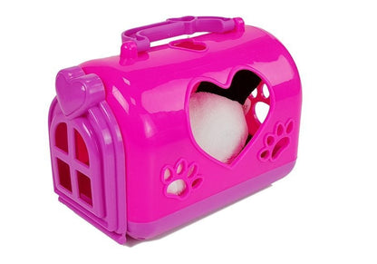 Plyšová panda s přepravním boxem maskot pro děti