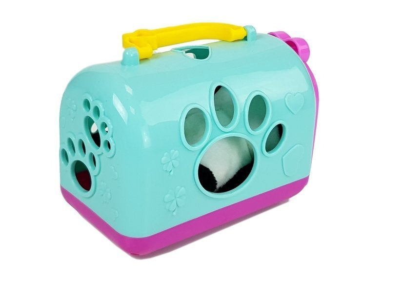 Plyšová panda s přepravním boxem maskot pro děti