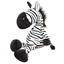 Plyšová zebra mazlíček – bielo čierna 25cm | hračka