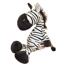 Plyšová zebra mazlíček – bielo čierna 25cm | hračka